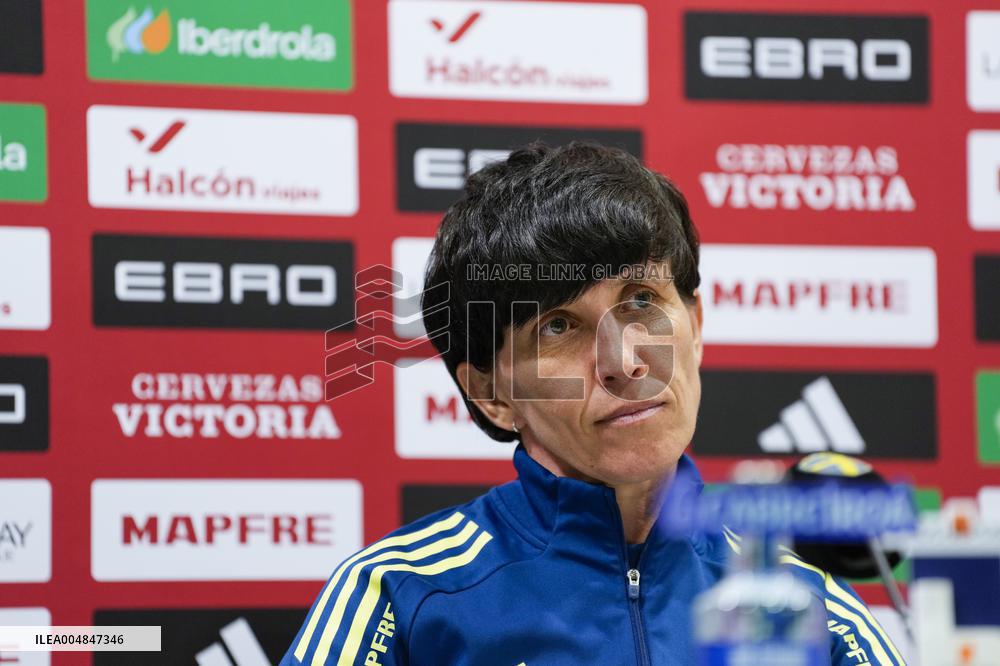 PRESS CONFERENCE SPAIN WOMEN'S NATIONAL TEAM