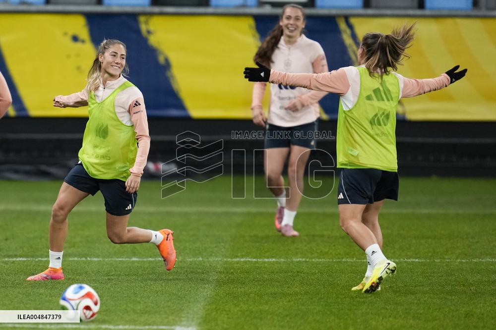 PRESS CONFERENCE SPAIN WOMEN'S NATIONAL TEAM