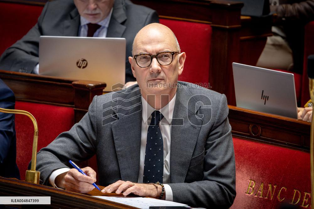 Examination of Draft Finance Bill at the National Assembly - Paris AJ