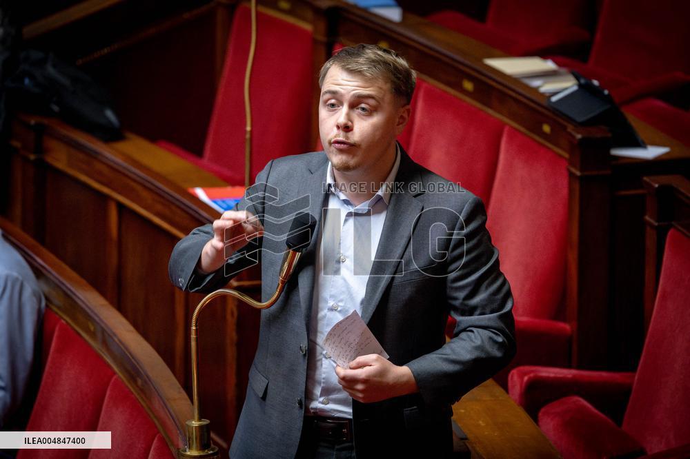 Examination of Draft Finance Bill at the National Assembly - Paris AJ