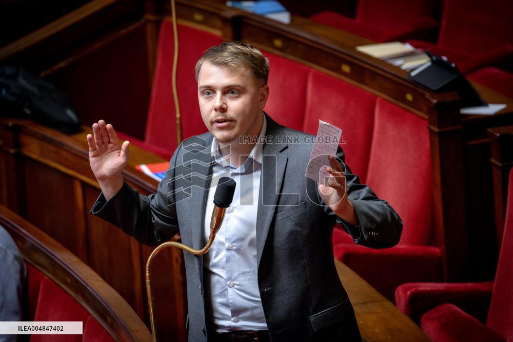 Examination of Draft Finance Bill at the National Assembly - Paris AJ