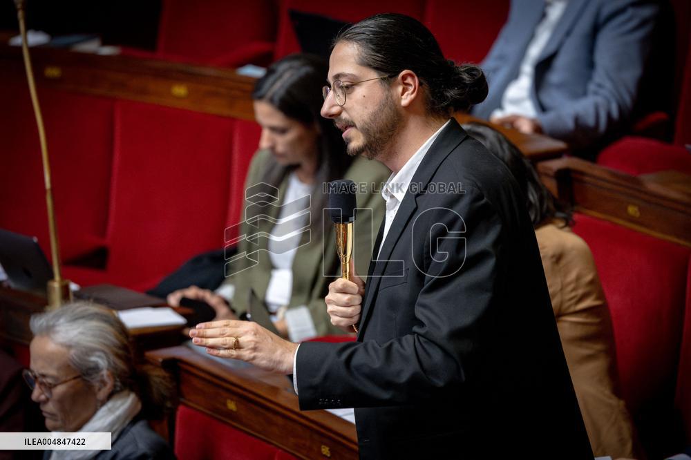 Examination of Draft Finance Bill at the National Assembly - Paris AJ