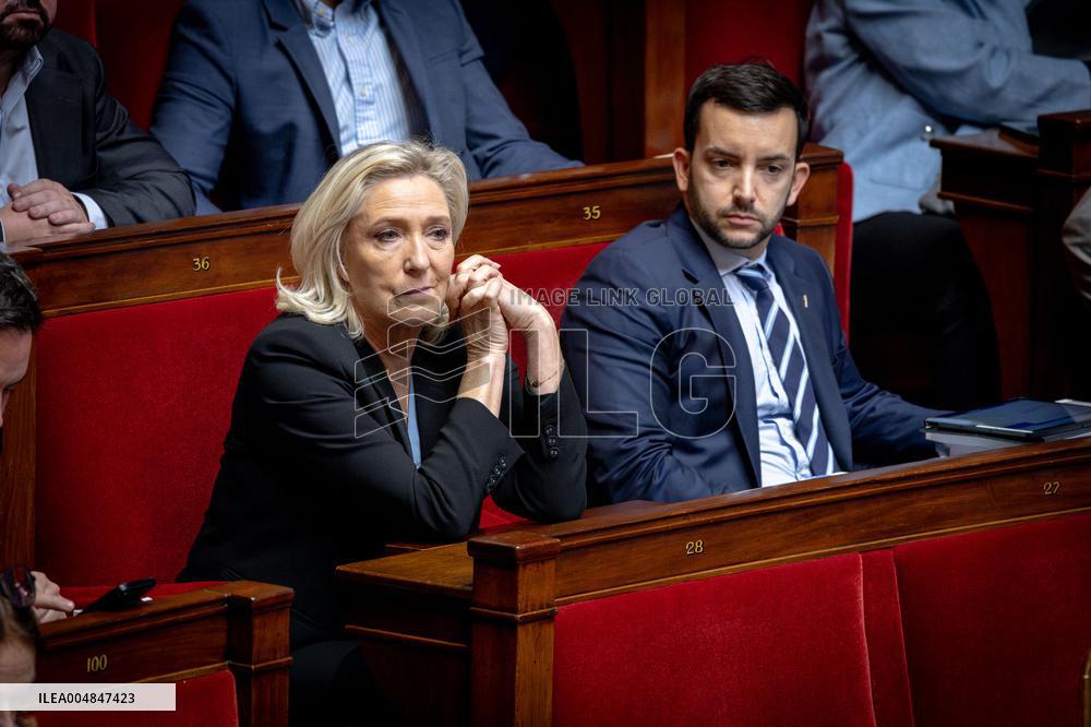 Examination of Draft Finance Bill at the National Assembly - Paris AJ