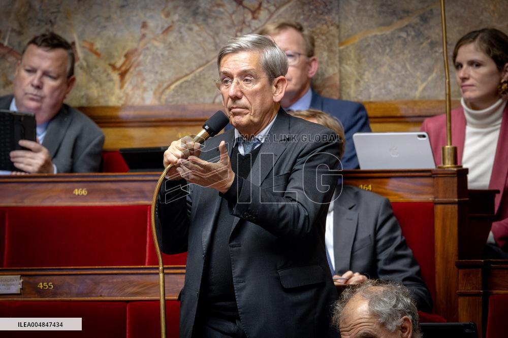 Examination of Draft Finance Bill at the National Assembly - Paris AJ