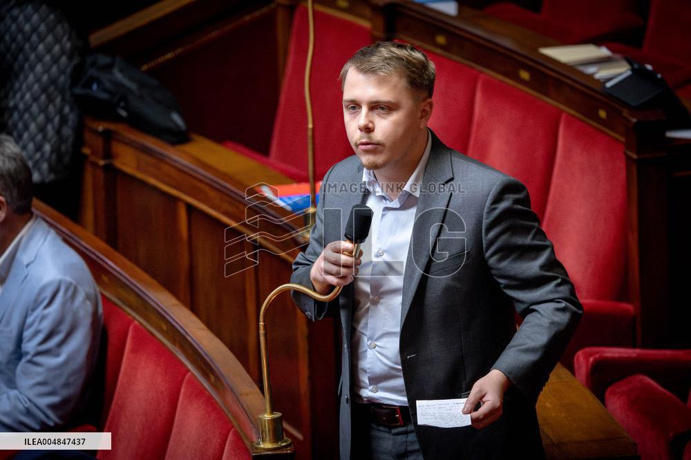 Examination of Draft Finance Bill at the National Assembly - Paris AJ