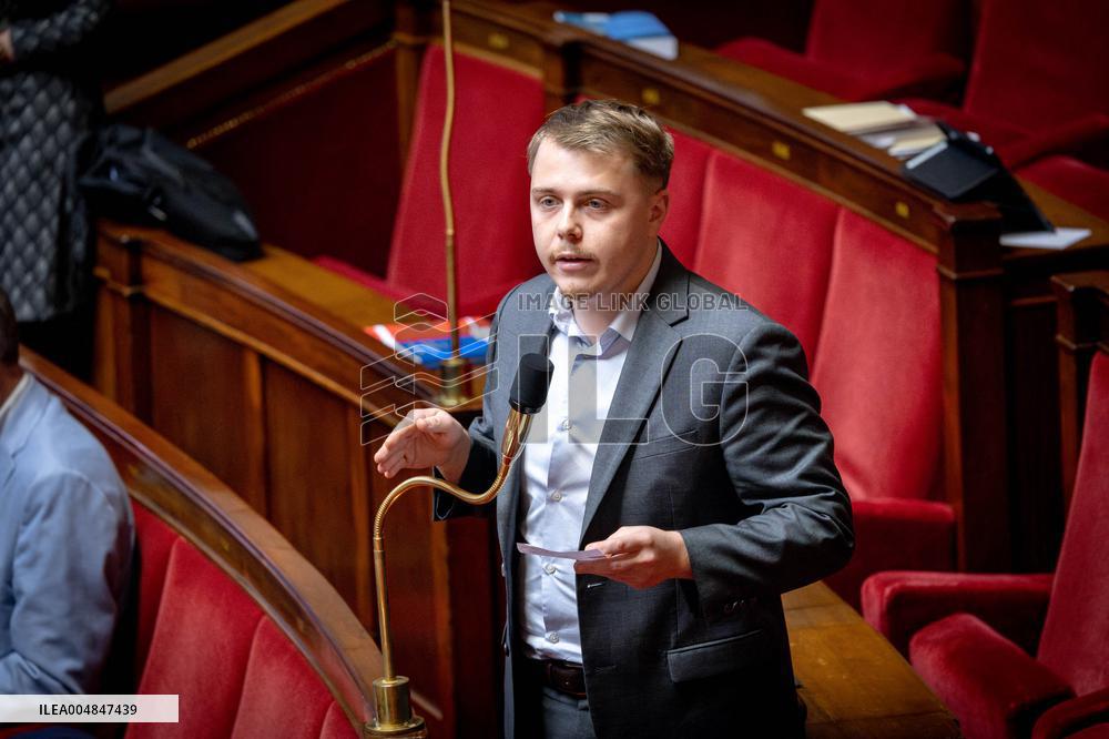 Examination of Draft Finance Bill at the National Assembly - Paris AJ
