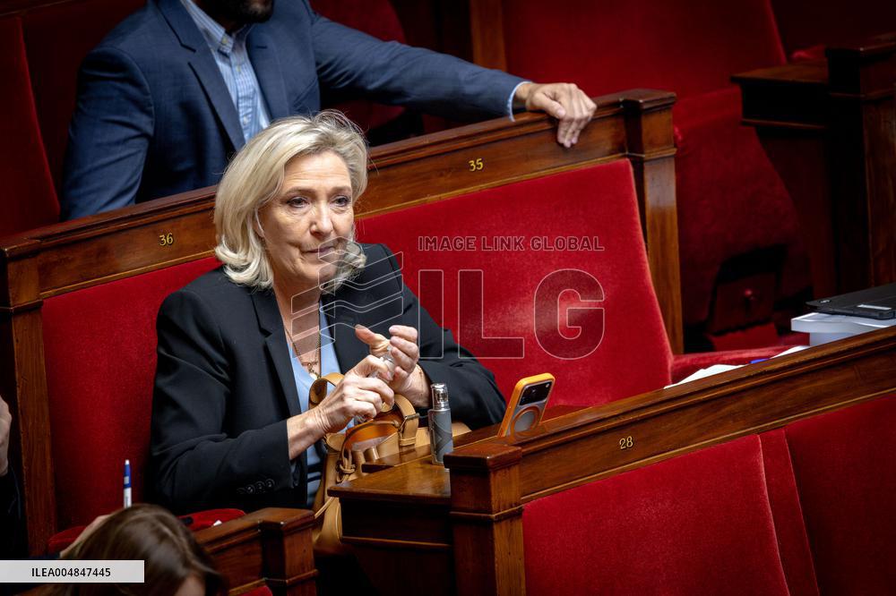 Examination of Draft Finance Bill at the National Assembly - Paris AJ