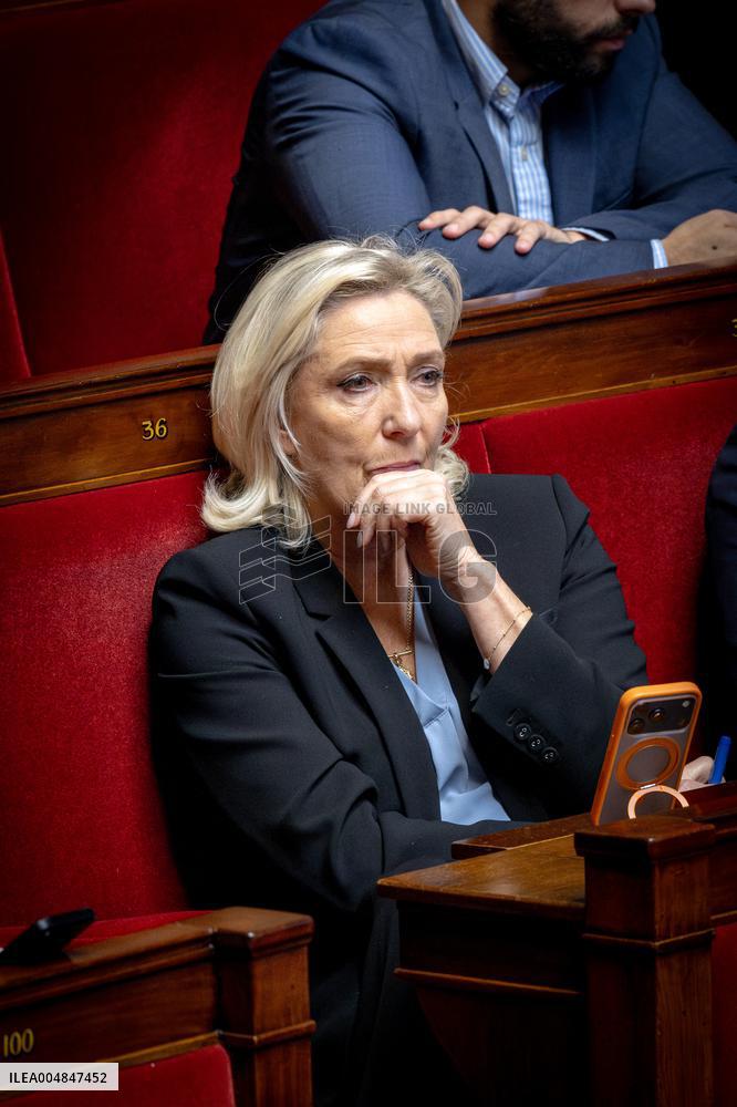 Examination of Draft Finance Bill at the National Assembly - Paris AJ