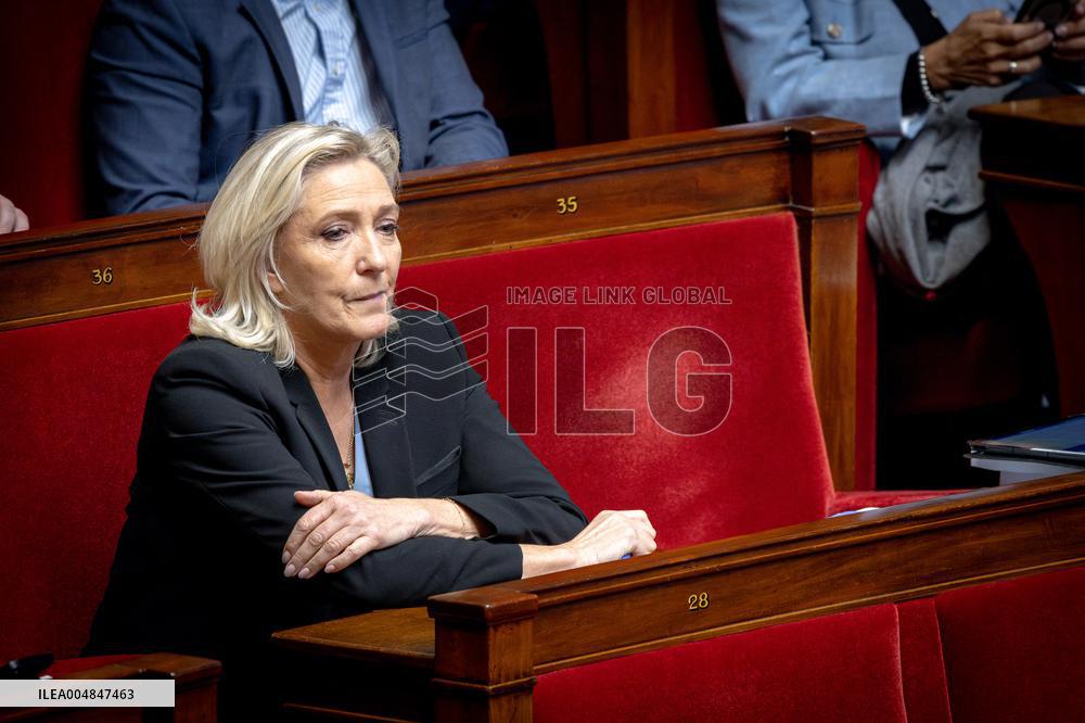 Examination of Draft Finance Bill at the National Assembly - Paris AJ