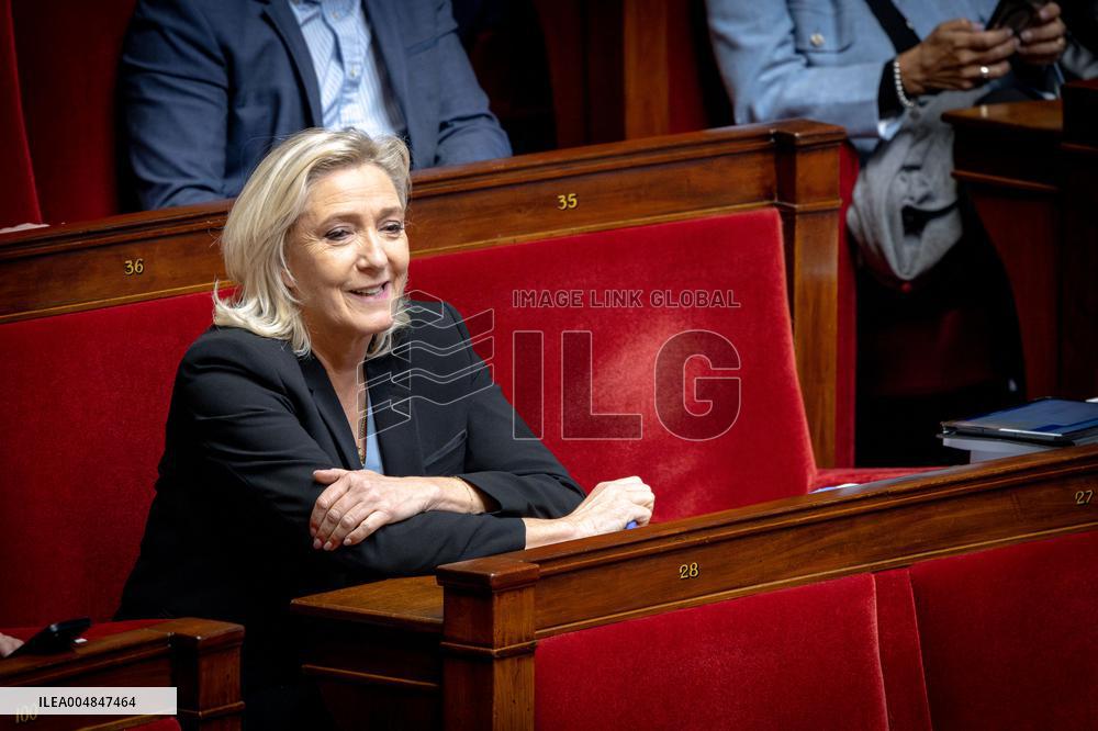 Examination of Draft Finance Bill at the National Assembly - Paris AJ