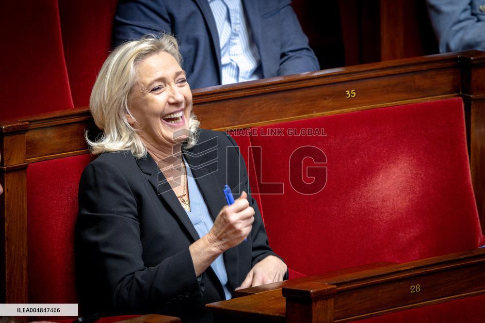 Examination of Draft Finance Bill at the National Assembly - Paris AJ