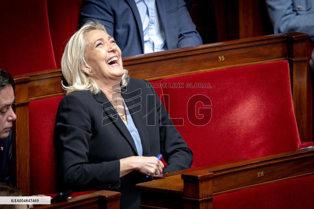 Examination of Draft Finance Bill at the National Assembly - Paris AJ