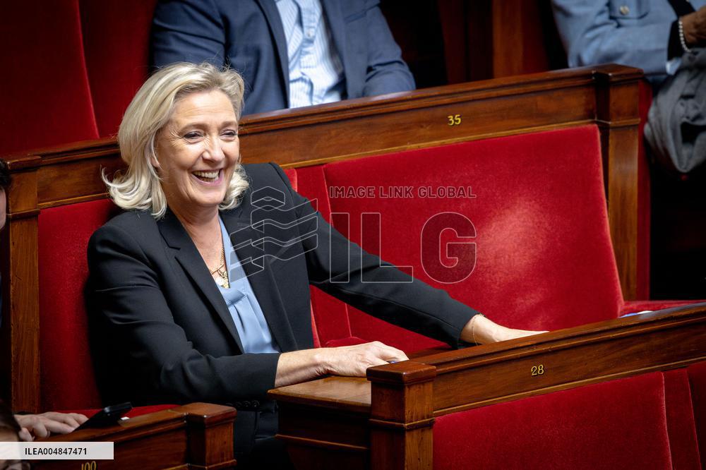 Examination of Draft Finance Bill at the National Assembly - Paris AJ