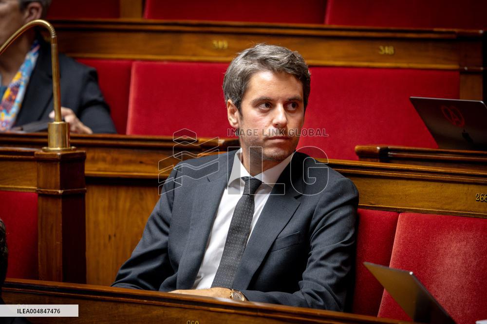 Examination of Draft Finance Bill at the National Assembly - Paris AJ