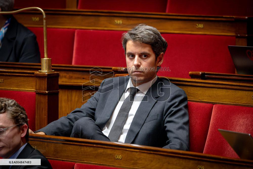 Examination of Draft Finance Bill at the National Assembly - Paris AJ