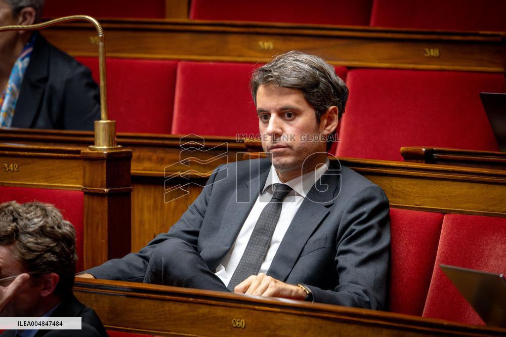 Examination of Draft Finance Bill at the National Assembly - Paris AJ