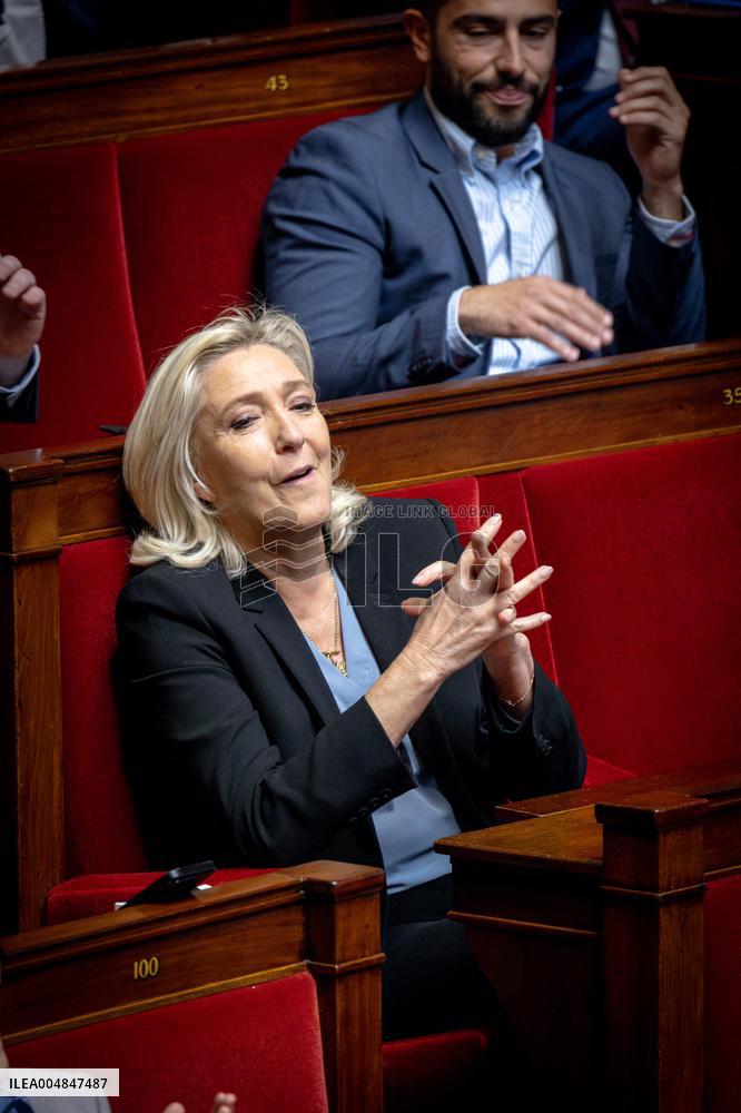 Examination of Draft Finance Bill at the National Assembly - Paris AJ
