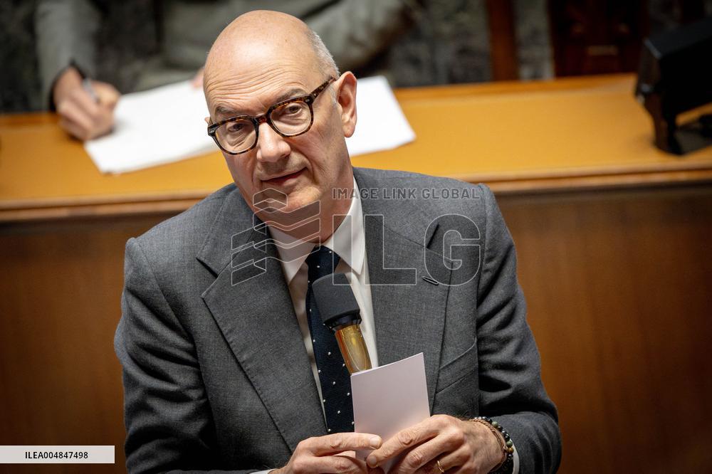 Examination of Draft Finance Bill at the National Assembly - Paris AJ