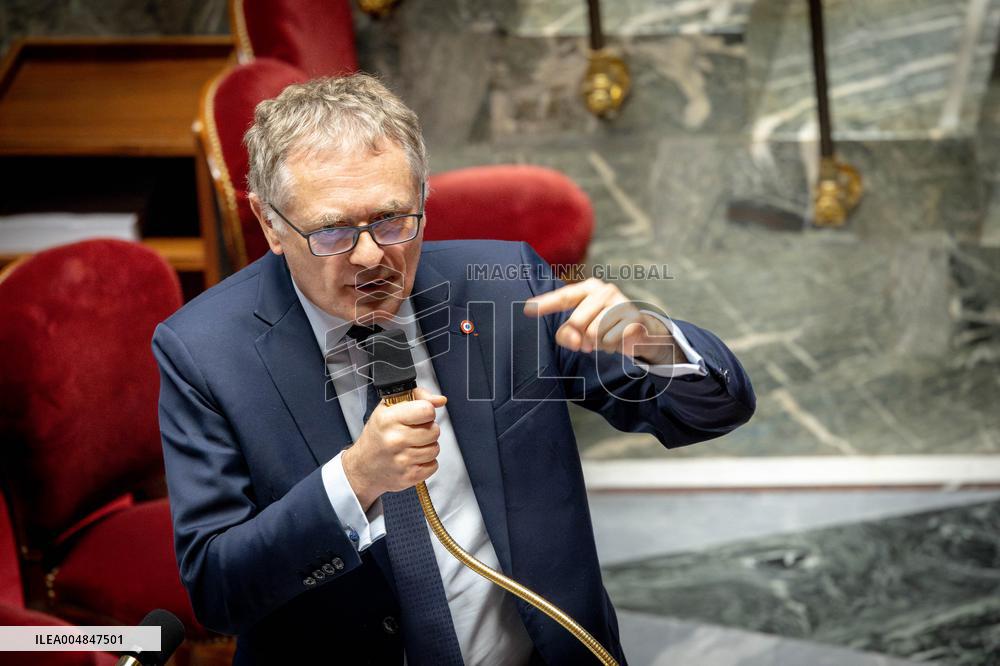 Examination of Draft Finance Bill at the National Assembly - Paris AJ