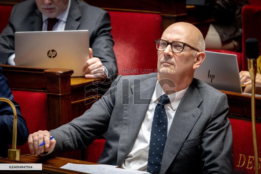 Examination of Draft Finance Bill at the National Assembly - Paris AJ
