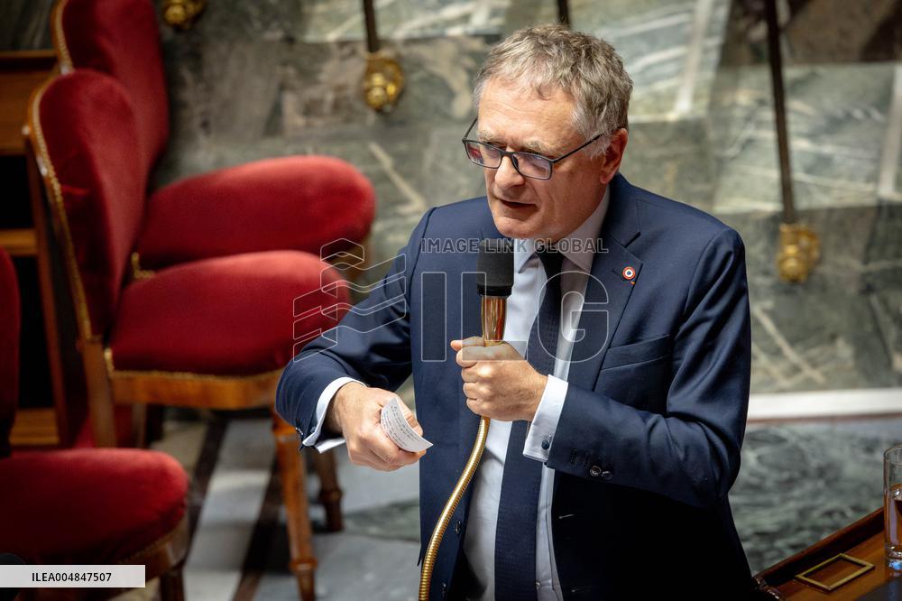 Examination of Draft Finance Bill at the National Assembly - Paris AJ