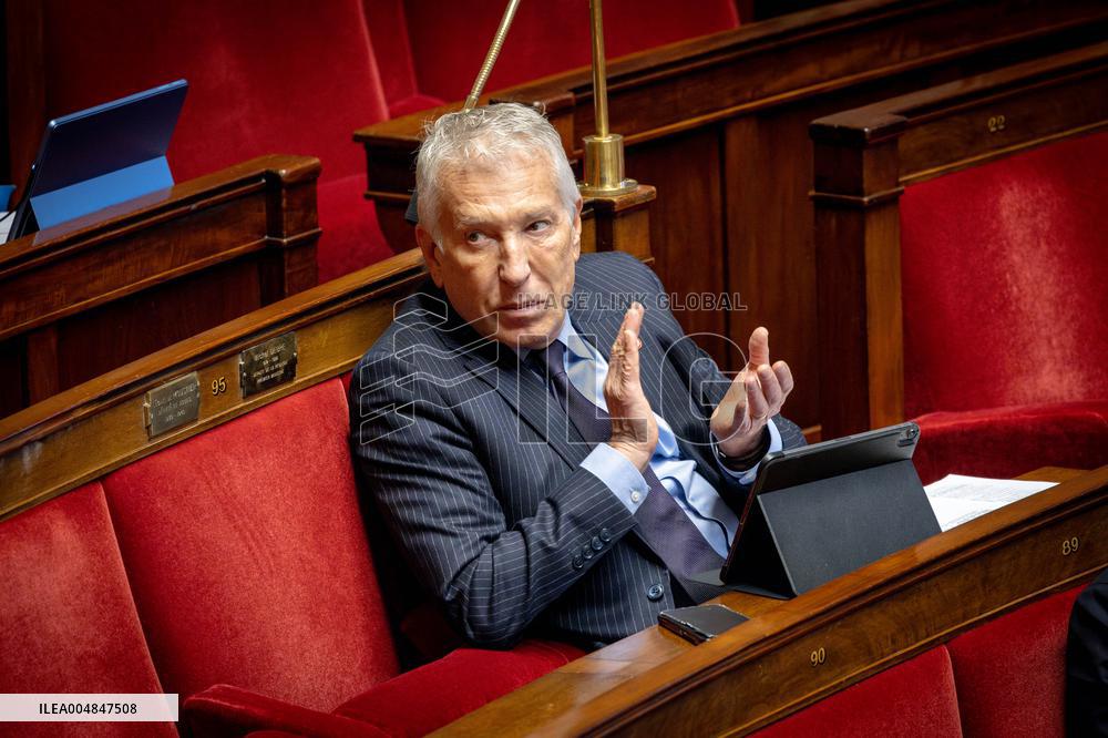 Examination of Draft Finance Bill at the National Assembly - Paris AJ