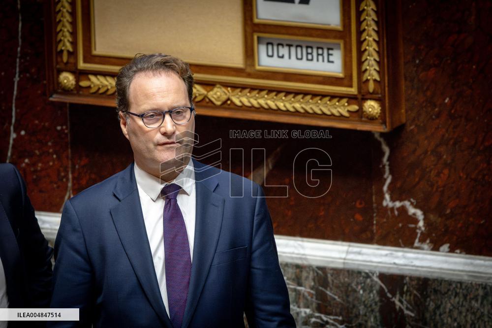 Examination of Draft Finance Bill at the National Assembly - Paris AJ