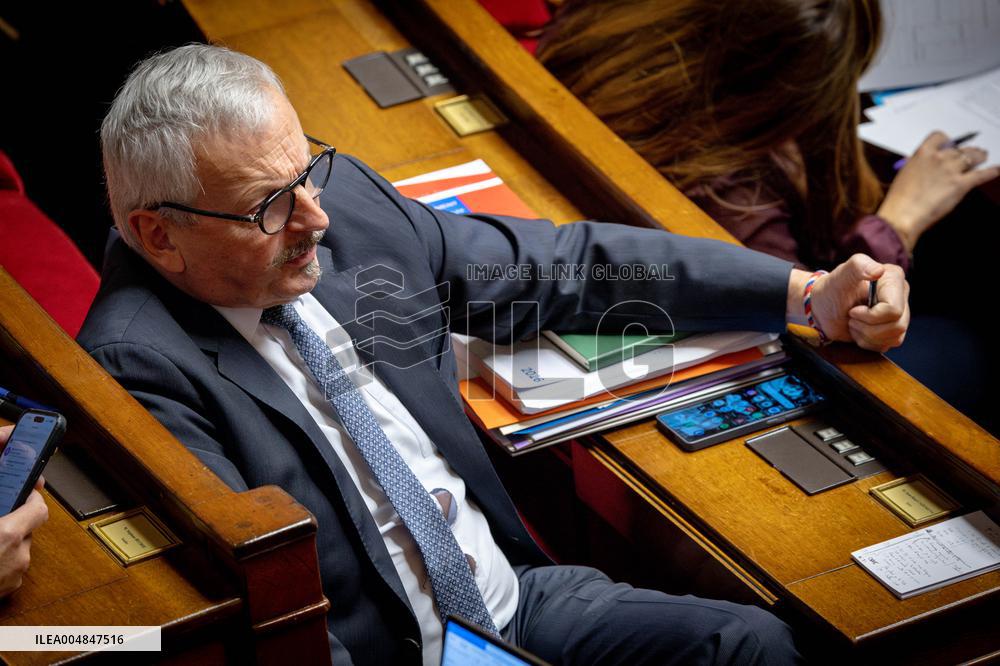 Examination of Draft Finance Bill at the National Assembly - Paris AJ