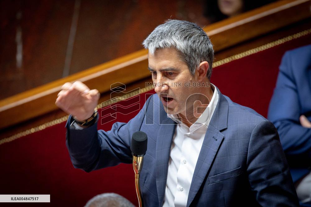 Examination of Draft Finance Bill at the National Assembly - Paris AJ
