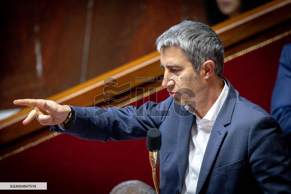 Examination of Draft Finance Bill at the National Assembly - Paris AJ