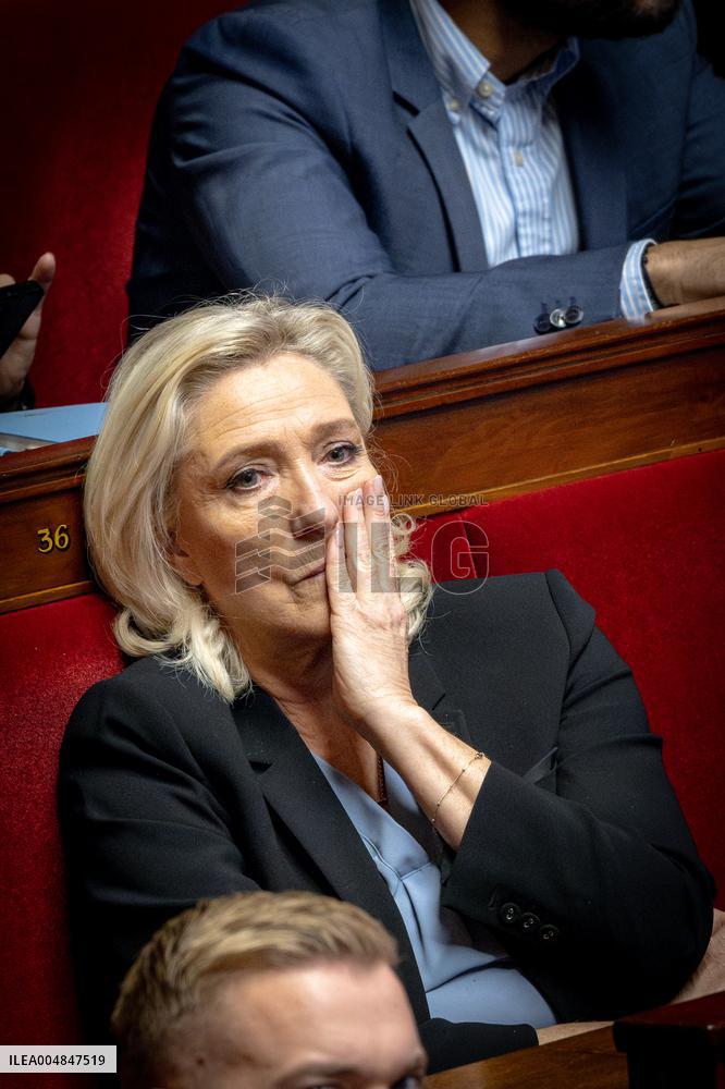 Examination of Draft Finance Bill at the National Assembly - Paris AJ