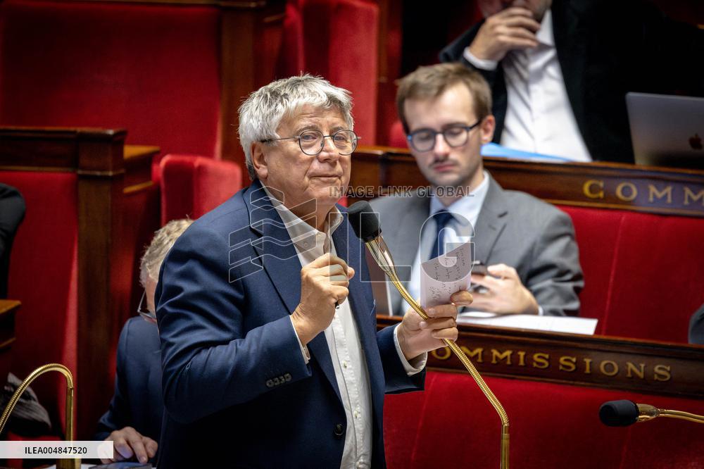 Examination of Draft Finance Bill at the National Assembly - Paris AJ