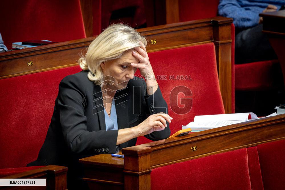 Examination of Draft Finance Bill at the National Assembly - Paris AJ