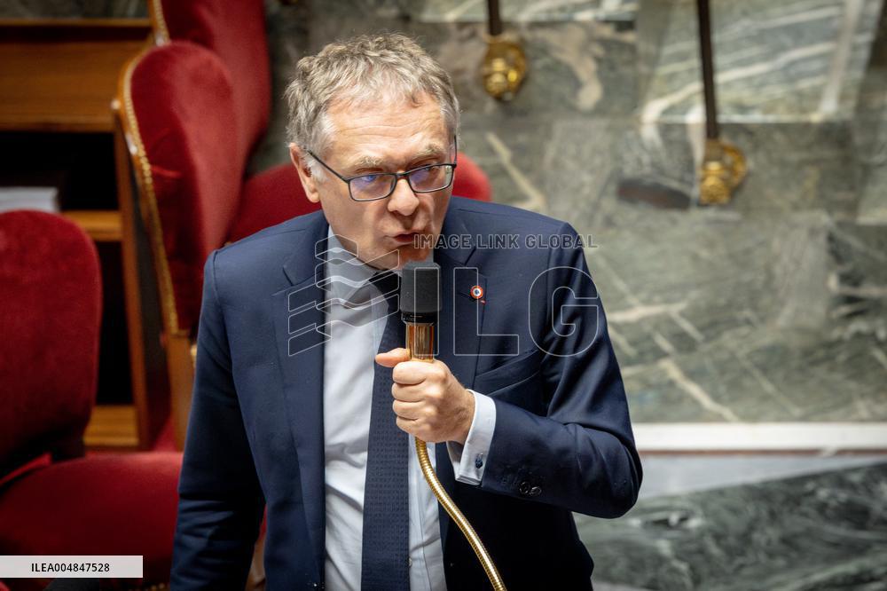 Examination of Draft Finance Bill at the National Assembly - Paris AJ