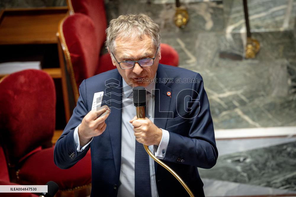 Examination of Draft Finance Bill at the National Assembly - Paris AJ