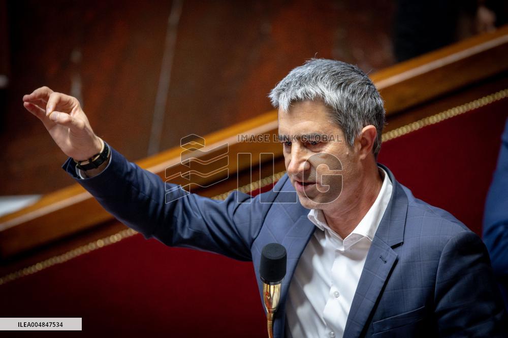 Examination of Draft Finance Bill at the National Assembly - Paris AJ