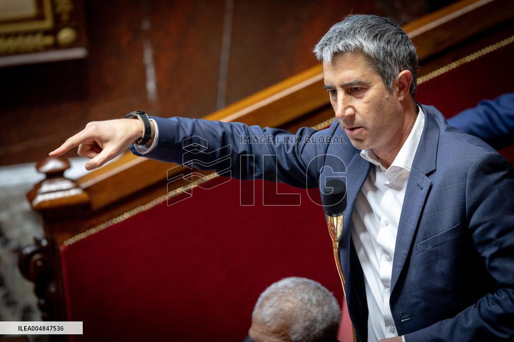 Examination of Draft Finance Bill at the National Assembly - Paris AJ