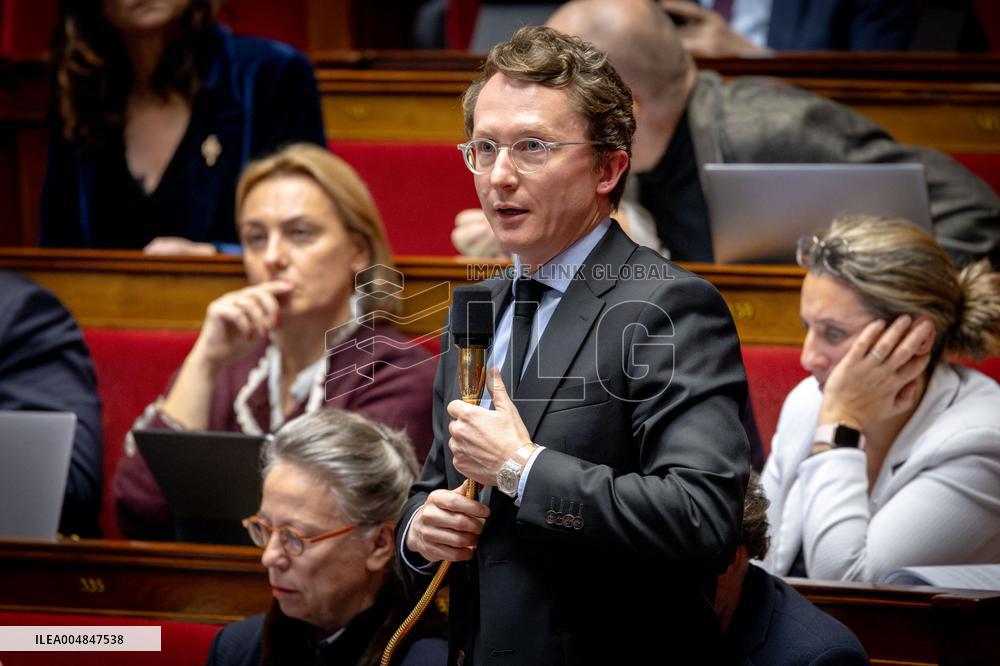 Examination of Draft Finance Bill at the National Assembly - Paris AJ