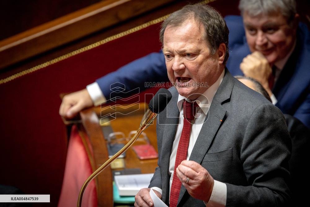 Examination of Draft Finance Bill at the National Assembly - Paris AJ