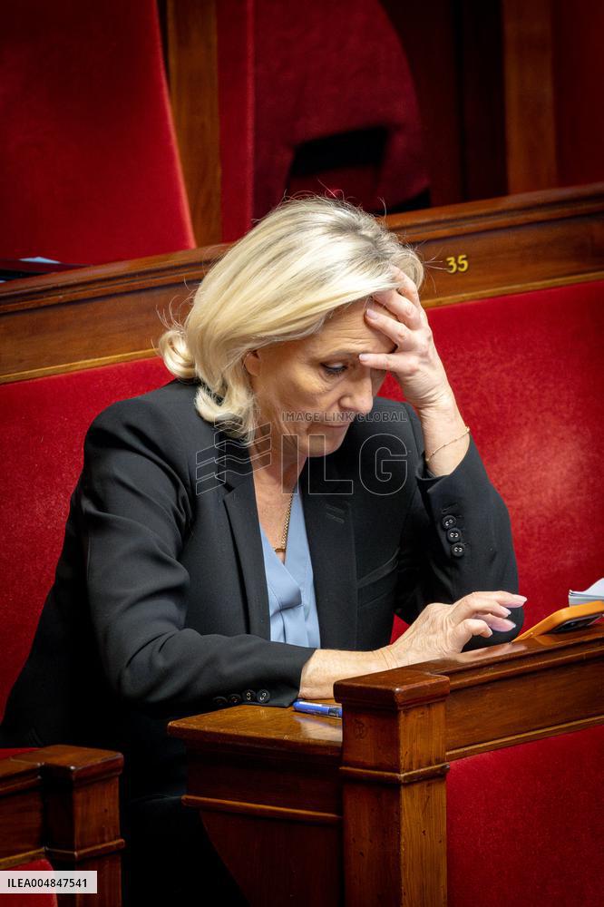 Examination of Draft Finance Bill at the National Assembly - Paris AJ
