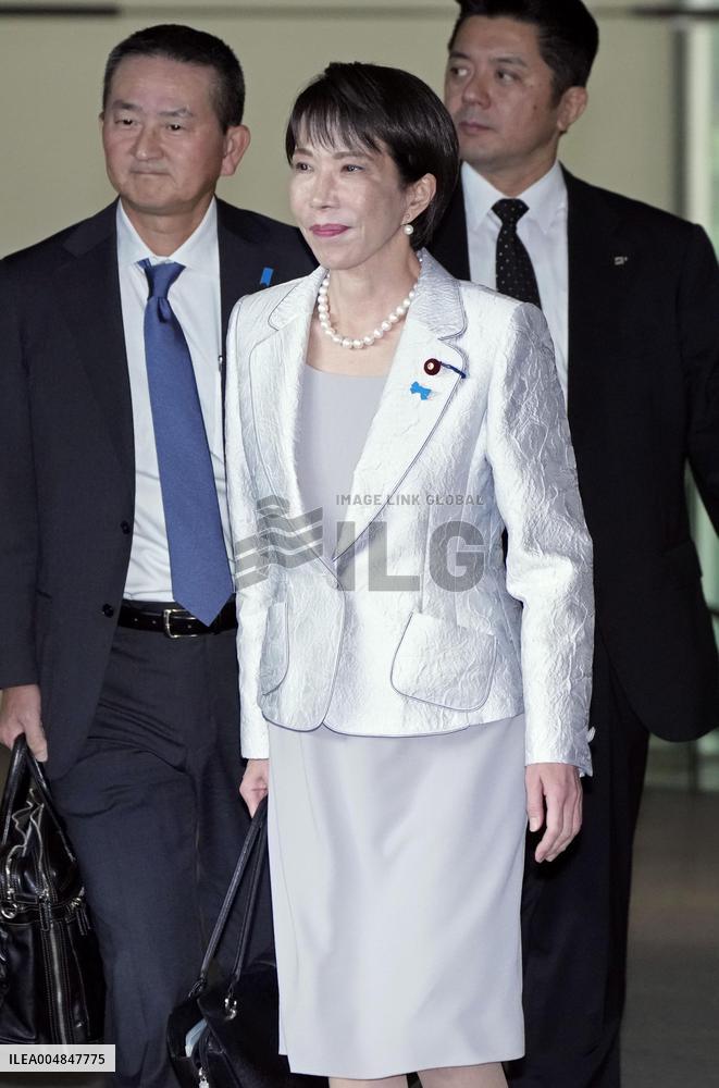 Japan PM Takaichi