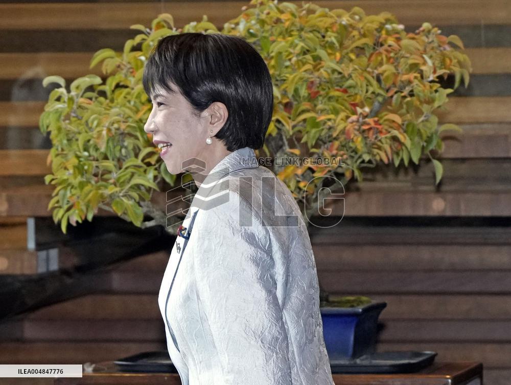 Japan PM Takaichi