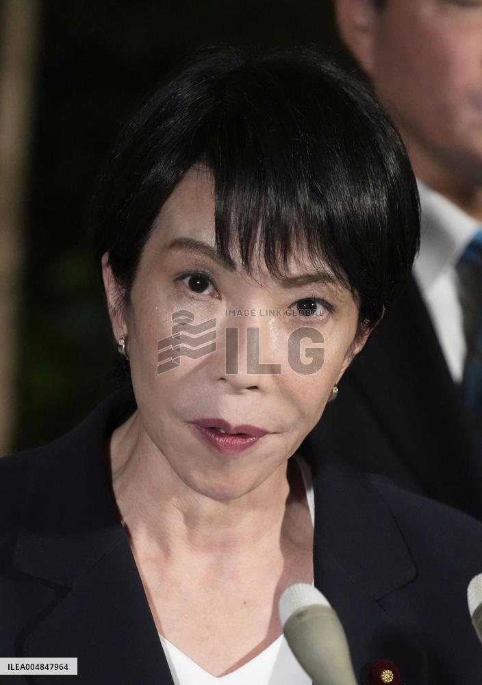 Japan PM Takaichi after meeting with U.S. President Trump