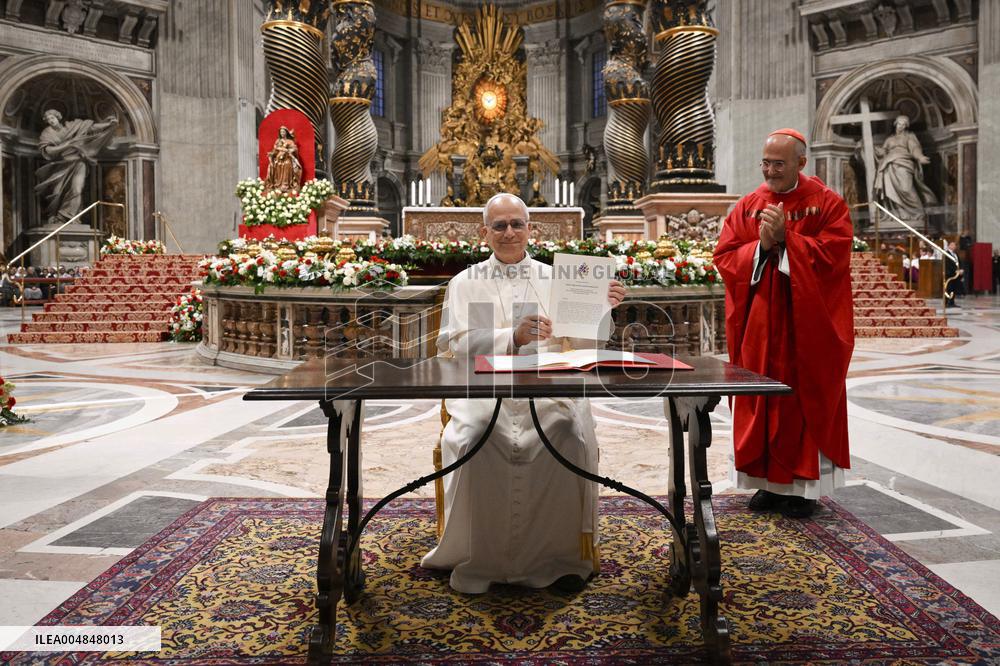 Pope Leo XIV Leads Holy Mass for Students of Pontifical Universities - Vatican