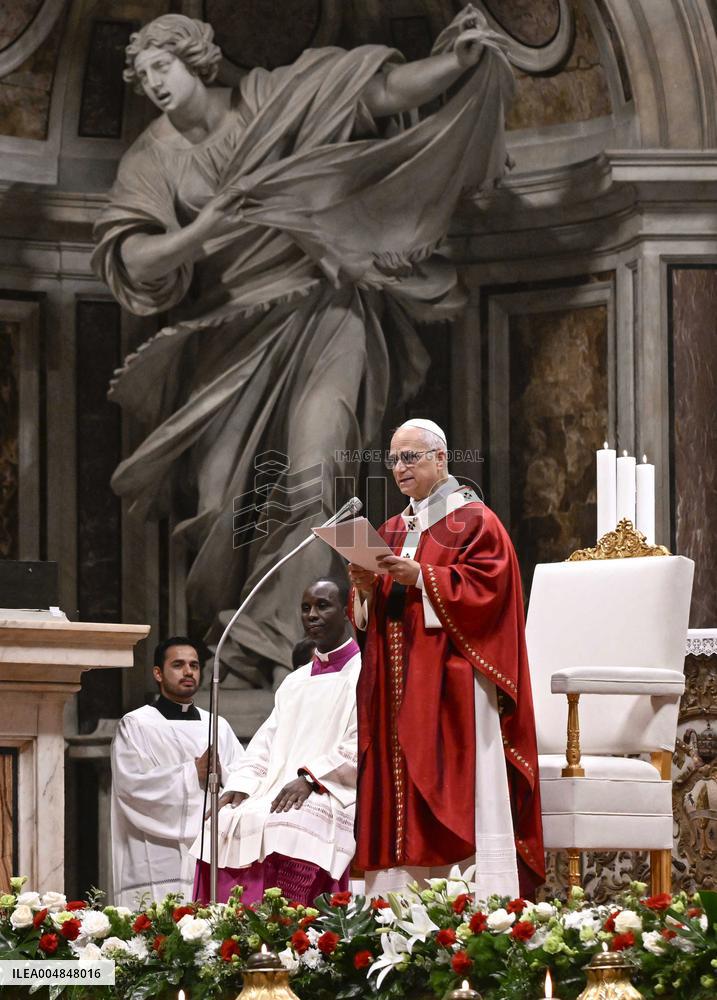 Pope Leo XIV Leads Holy Mass for Students of Pontifical Universities - Vatican