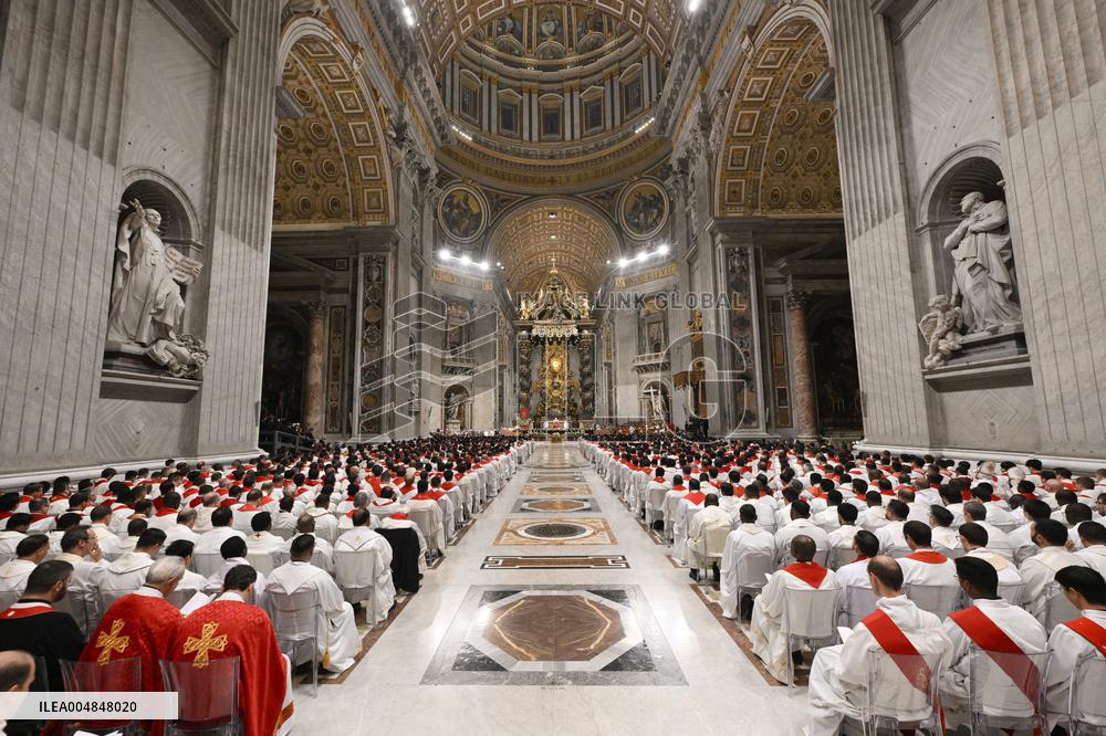 Pope Leo XIV Leads Holy Mass for Students of Pontifical Universities - Vatican