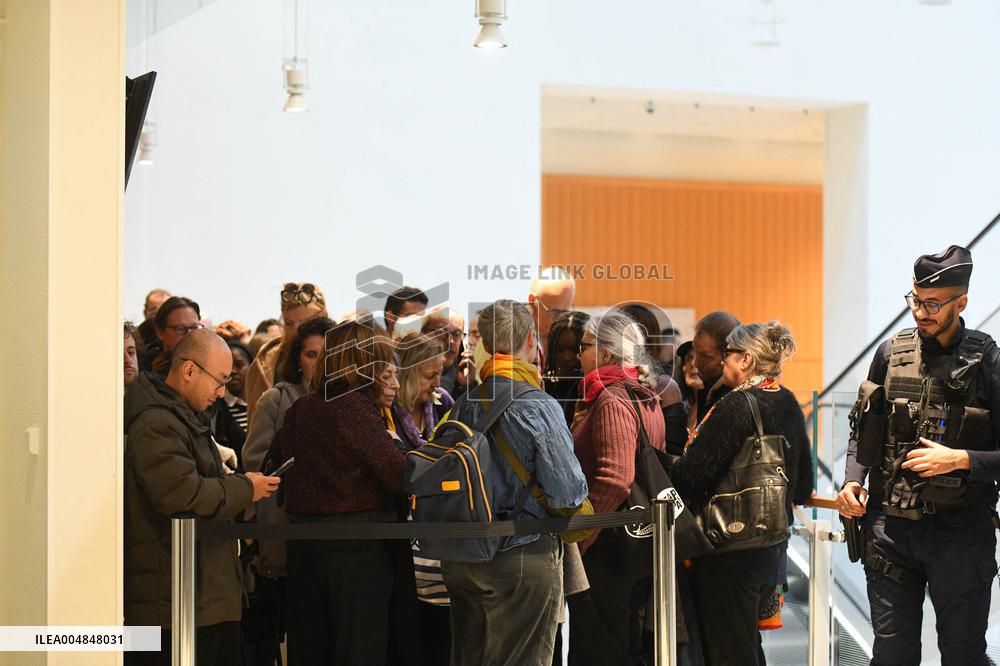 Brigitte Macron Harassment Trial - Paris - Day 1