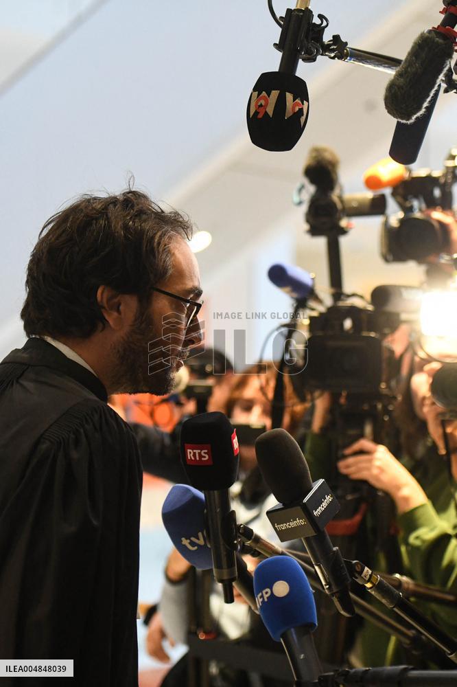 Brigitte Macron Harassment Trial - Paris - Day 1