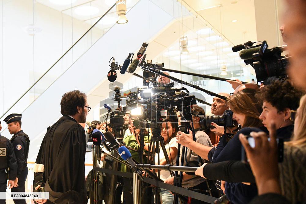 Brigitte Macron Harassment Trial - Paris - Day 1