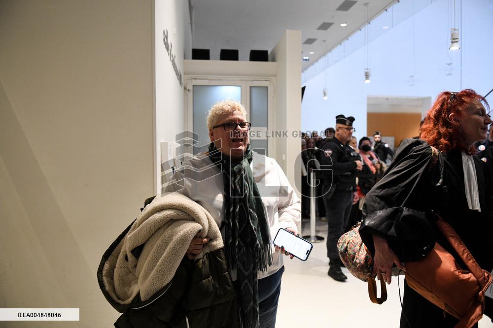 Brigitte Macron Harassment Trial - Paris - Day 1